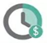 Horloge analogique tournante